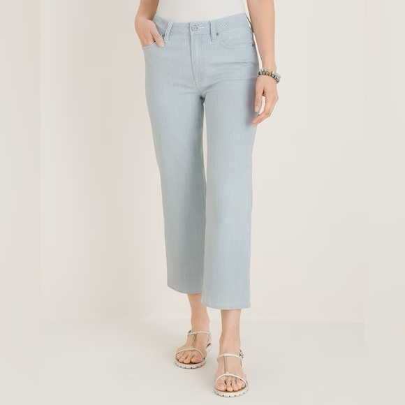 Chico's Denim - NWT Chico’s High-Rise Straight-Leg Crops Size 10